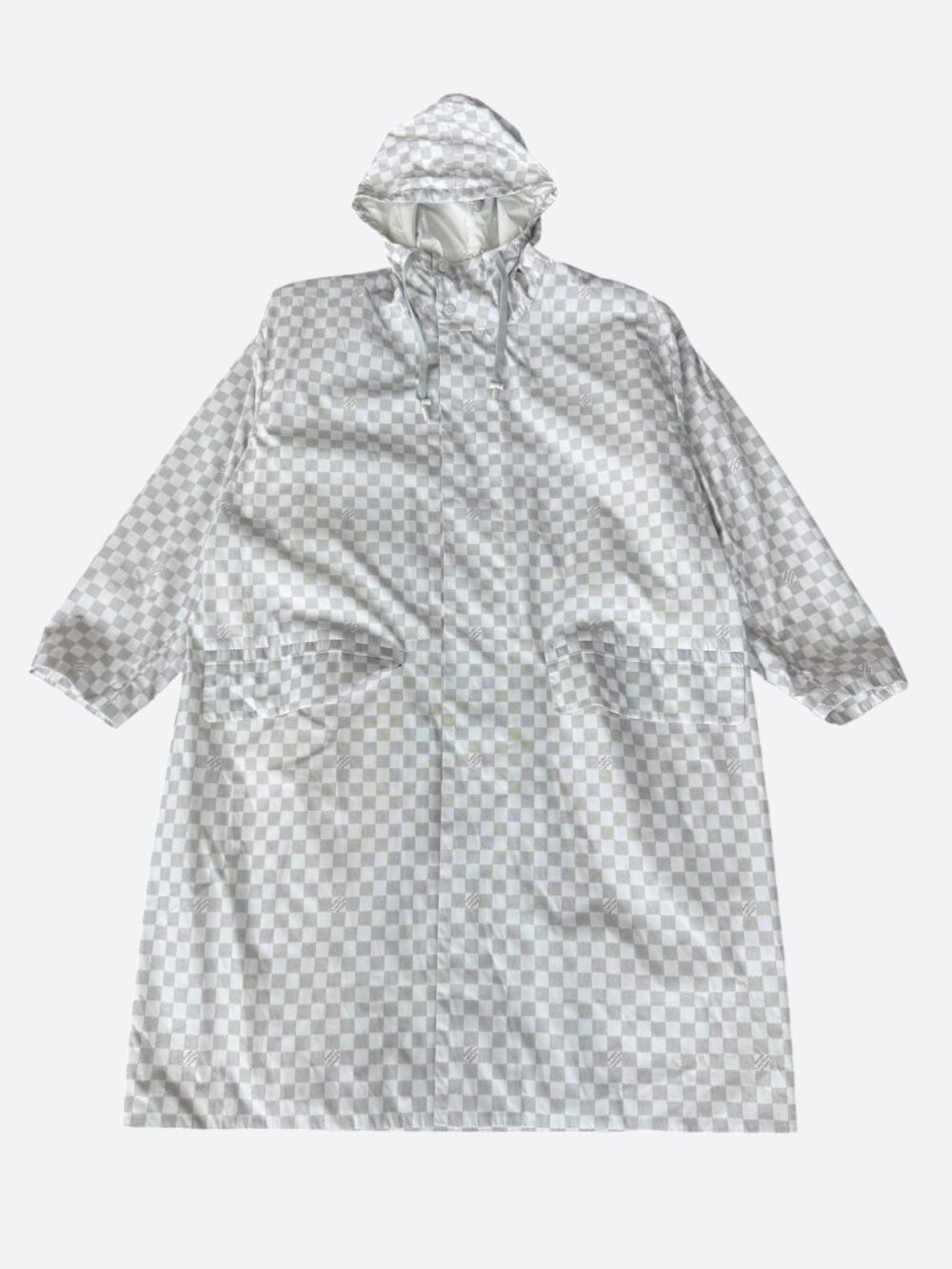 Louis Vuitton White & Beige Damier Windbreaker